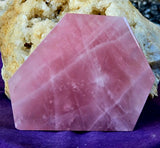 Thick High Quality Rose Quartz Crystal Slab 🌸🌹🩷