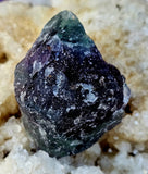 Raw Rainbow Fluorite Crystal Specimen 💚🌈💜💙