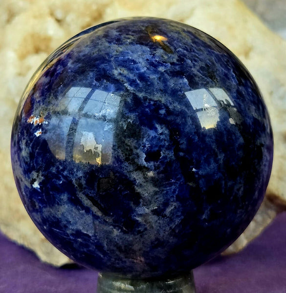 Sodalite Crystal Sphere 🔮💎🌀🌊💠