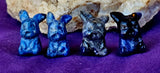 Mini Sodalite Crystal Pokemon Pikachu Figurine