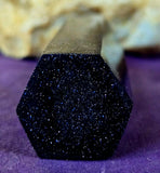 Blue Goldstone Crystal Tower ✨🌊🌀⭐