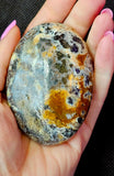 LG. Unique Pattern Ocean Jasper Crystal Palmstone ✨💙🪸🌊🍂