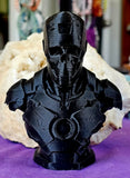 3D Printed Black Marvel Iron Man Zombie Bust 🖤🦸‍♀️🧟‍♀️💛❤️
