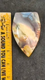 Mookaite Jasper Crystal Tear Shaped Freeform ✨💜💛🧡💧