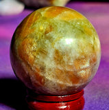 Sunstone & Moonstone Mixed Crystal Sphere ✨🔮🌞🌙🌑