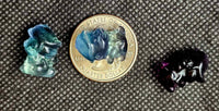 Rainbow Fluorite Crystal Mini Super Mario Brothers "Mario"