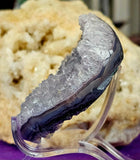 LG. Partially Raw Polished Zeolite Crystal Heart Cluster ✨🤯🤩😍💜💎