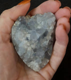 Raw Celestite Crystal Geode Specimen 💎🌀🌊💠