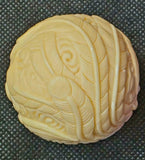 LG. Tagua Nut Phoenix Carving/Sphere ✨🐦‍🔥🥜🔮🔥