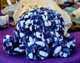 Handmade Crocheted Blueberries and Cream Octobaby Plushie 🦑🥹🐙