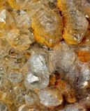 LG. Raw White Amethyst w/Iron Staining 💛🤍🐻‍❄️✨🪨