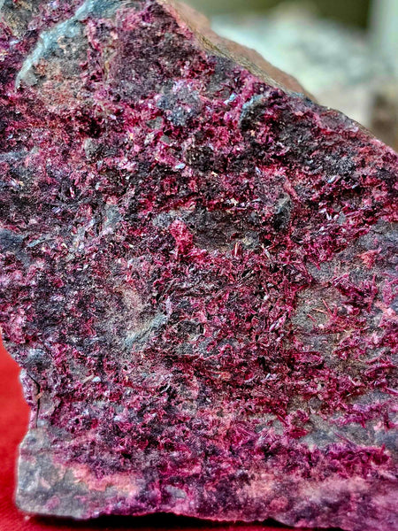 Raw Red Cobalto Calcite Specimen