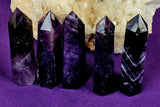 SM. Amethyst/Chevron Amethyst Crystal Tower 💜✨☪️🤍