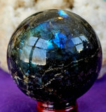 Labradorite Sphere Crystal Sphere 🔮✨💎💙