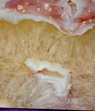 LG. Flower Agate w/Red Hematoid Crystal Slab 🌸✨🤩🌹