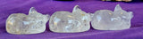 MD. Sleeping Clear Quartz Crystal Kitty Cat 😴😺😍🥹🐈💎✨
