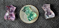 Rainbow Fluorite Crystal Mini Female Torso