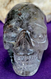 MD. Garden Scenic Quartz Crystal Skull Carving ✨💚💀☠️🏴‍☠️💥🤩🤯