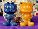 LG. Assorted Crystal Garfield Figurine ✨🐈🐾😹🍊🧡