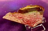 SM. Lapidary Grade Rhodochrosite Crystal Slab 🌺✨🌸