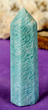 Flashy Amazonite Crystal Tower ✨💎🩵🤍