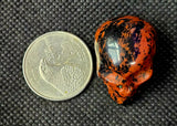 Mahogany Obsidian Crystal Mini Skull 🖤💀❤️