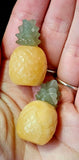 Green Aventurine & Orange Calcite Crystal Pineapple Carving 🍍🍍🍍