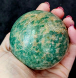 Green & Yellow Jasper Crystal Sphere 💚🔮✨💛