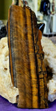 Lapidary Grade Crystal Tigers Eye Slab