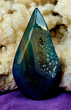 Dyed Blue Agate Crystal Freeform ✨🌀💠🤩💙🔵