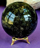 Labradorite Crystal Sphere ✨💜🔮💥