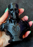 3D Printed Black Marvel Iron Man Zombie Bust 🖤🦸‍♀️🧟‍♀️💛❤️