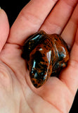 Mahogany Obsidian Crystal Frog Carving 🐸✨🥹💎