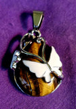 Assorted Crystal Teardrop Silver Butterfly Necklace 🤩📿✨🦋