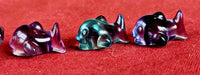 Rainbow Fluorite Crystal Mini Fish