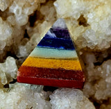 Mini Chakra Crystal Pyramid 🤩💎🌈🔺✨