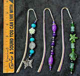 Assorted Crystal Silver Bookmarks ✨📚📕💎