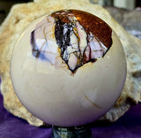 Mookaite Jasper Crystal Sphere 🔮✨❤️🧡