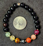 Handmade 'Leo' Zodiac Themed Crystal Intention Bracelet ♌🦁📿