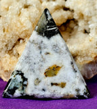 MD. Zebra Jasper Crystal Pyramid 🖤 ✨ 🦓🤍