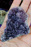 Galaxy Amethyst Crystal Cluster Specimen ✨🤩☪️🌌