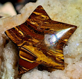 Tigers Eye Crystal Puffy Star ⭐🐅👁️🍂