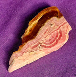 SM. Lapidary Grade Rhodochrosite Crystal Slab 🌺✨🌸