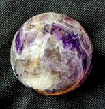 Chevron Amethyst Crystal Sphere 60mm