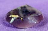 Dyed Purple Agate Crystal Tear Shaped Freeform w/Druzy 🤯✨💜💧💎😍