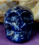Sodalite Crystal Mini Skull 🌀🌊💀💎✨🤍