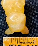 MD. Creamsicle Calcite Crystal Pokemon Pikachu Figurine ✨🍊🧡🐭🐁⚡⛈️💛