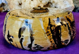 Exquisite MD. Picture Jasper Crystal Bowl w/Lid 🖼️