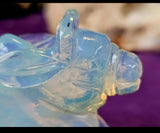 Opalite (Man-made) Crystal Calf on Base 🐄✨🐮