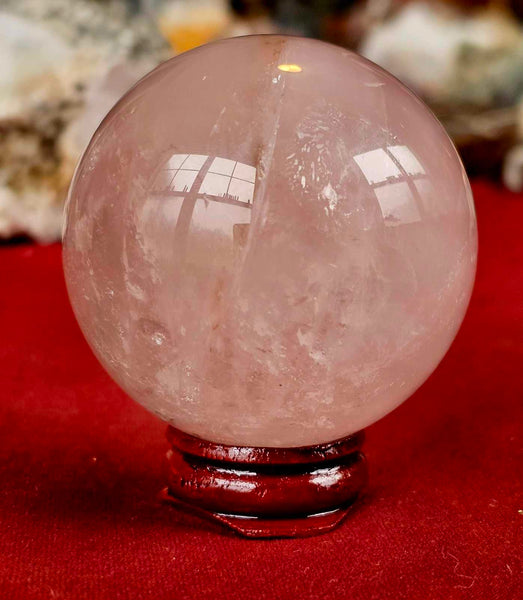 ✨RARE✨ STAR Rose Quartz Sphere 🔮🥀🩷